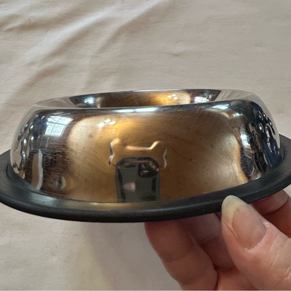 🐕‍🦺3 for $20 - Stainless Steel Embossed Dish - Picture 5 of 6